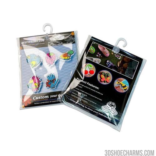 Custom Logo Clog Charms - Set of 5