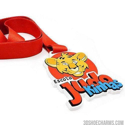 Custom PVC Medal with Customizable Lanyard