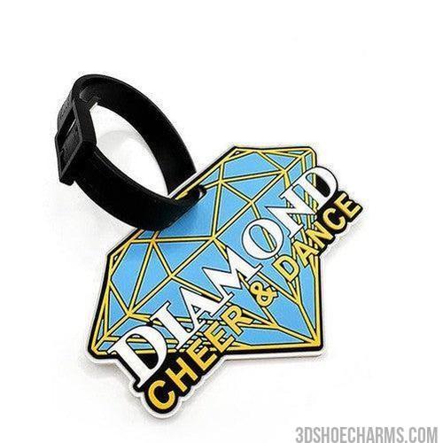 Custom 3D Die-Cut PVC Rubber Luggage Tag