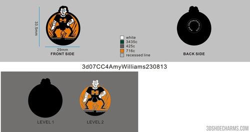 custom shoe charm 7CC4AmyWilliams