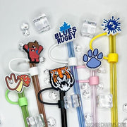 Custom Silicone Straw Toppers