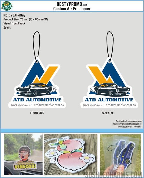 Woven keychains/air freshener/Absorbent Paper Coaster-20KY4Guy 250721