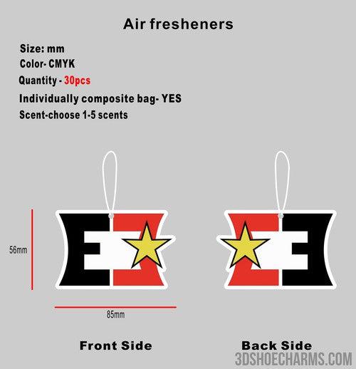 Custom shoe charms+keychains+air fresheners-20CC4Skye Walton