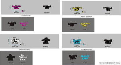 Custom shoe charms-05Anne Leonard