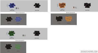 Custom shoe charms-05Anne Leonard