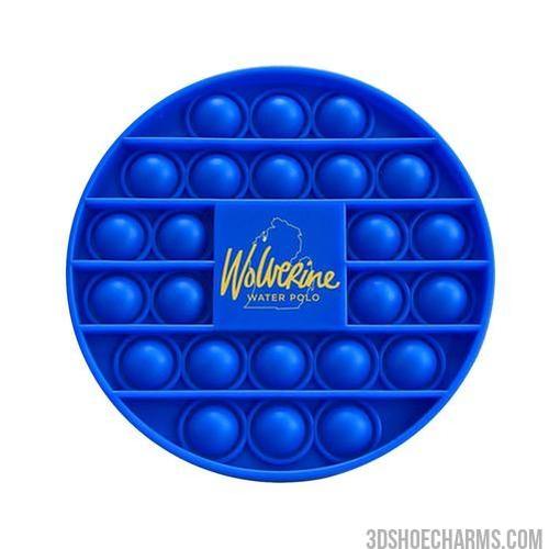 Custom Silicone Pop Bubble Coaster