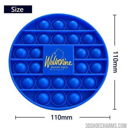 Custom Silicone Pop Bubble Coaster