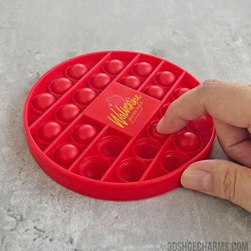 Custom Silicone Pop Bubble Coaster