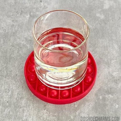 Custom Silicone Pop Bubble Coaster
