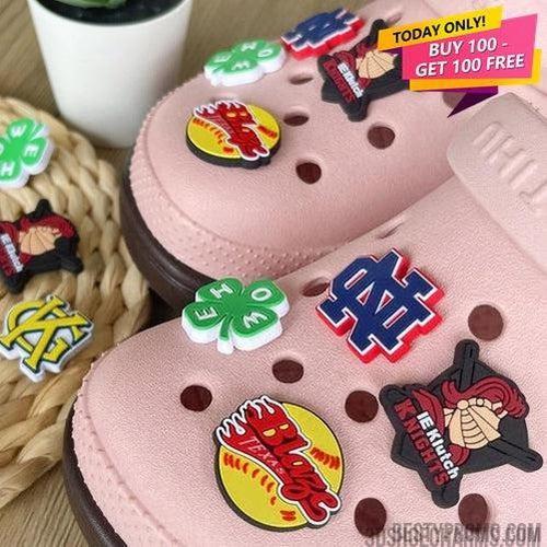 Custom Rubber Croc Charms - Regular-Besty Promo