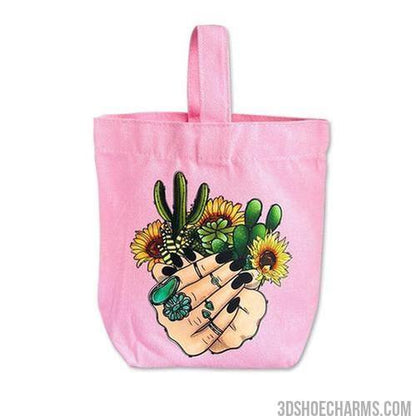 Small Canvas Handbag – Custom Logo