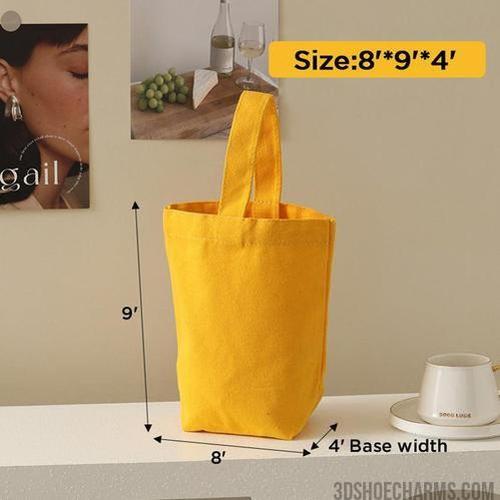 Small Canvas Handbag – Custom Logo