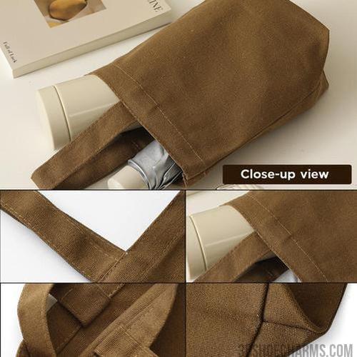 Small Canvas Handbag – Custom Logo