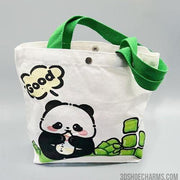 Custom Small Canvas Tote with Logo