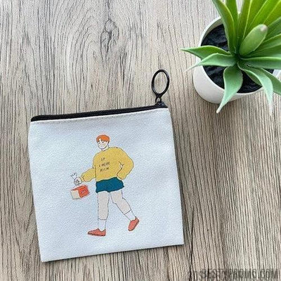 Custom Canvas Wallet-Besty Promo