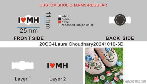 CUSTOM SHOE CHARMS - 20CC4Laura Choudhary20241010-3D