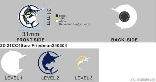 CUSTOM CHARMS-21CC4Sara Friedman