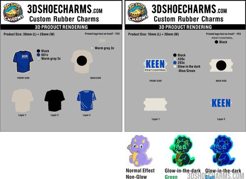 Custom Rubber Clog Charms - 20260626-20-2