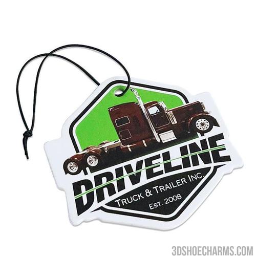 Custom Die-Cut Car Air Fresheners with Logo - Order online