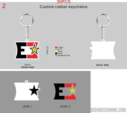 Custom shoe charms+keychains+air fresheners-20CC4Skye Walton