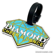 Custom 3D Die-Cut PVC Rubber Luggage Tag