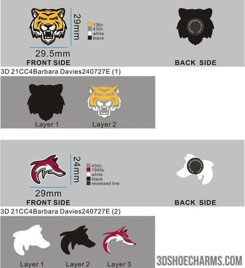 CUSTOM CHARMS 21CC4Barbara Davies-Reorder