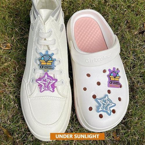 Custom Versatile Shoe Charms – Free Design Proof & Quote