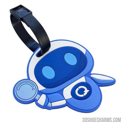 Custom 3D Die-Cut PVC Rubber Luggage Tag – Free Proof & Quote