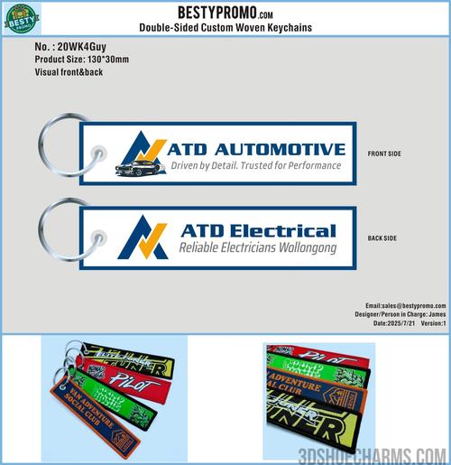 Woven keychains/air freshener/Absorbent Paper Coaster-20KY4Guy 250721