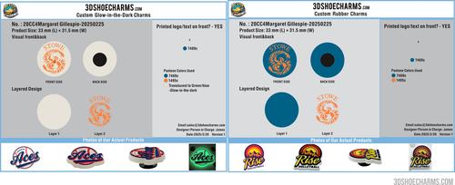 CUSTOM SHOE CHARMS-20CC4Margaret Gillespie250406