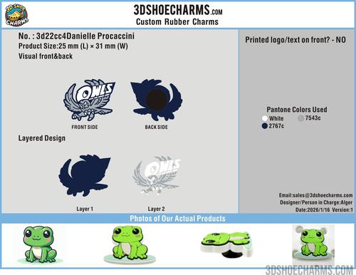 Rubber Shoe Charms-3d22cc4Danielle Procaccini 20260116