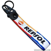 Custom Polyester Strap Keychain with Hook