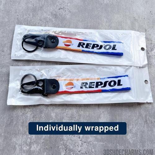 Custom Polyester Strap Keychain with Hook