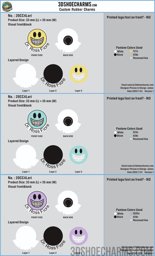 Custom Shoe charms-20CC4Lori 250530