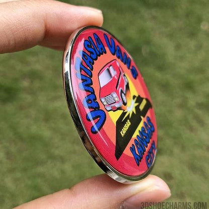 Custom Doming Fridge Magnet - Rounded