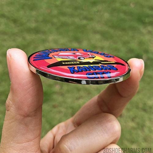 Custom Doming Fridge Magnet - Rounded