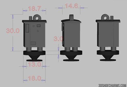 Custom 3D PVC Shoe Charms-20CC4Ryan Friesen-RE