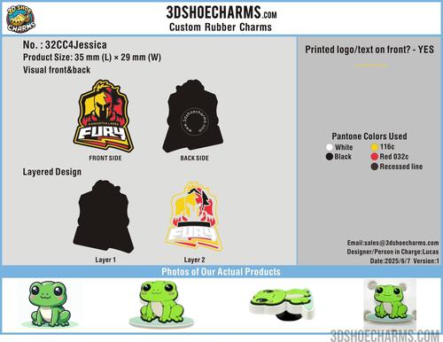Rubber Croc Charm 32CC4Jessica 20250607