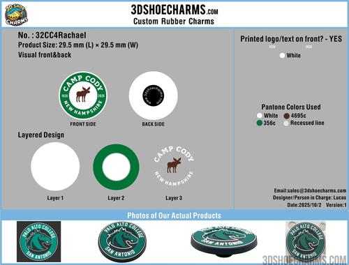 Shoe Charms 32CC4Rachael 20251001