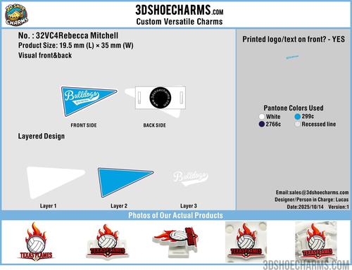 Versatile Shoe Charms 32VC4Rebecca Mitchell 20251014