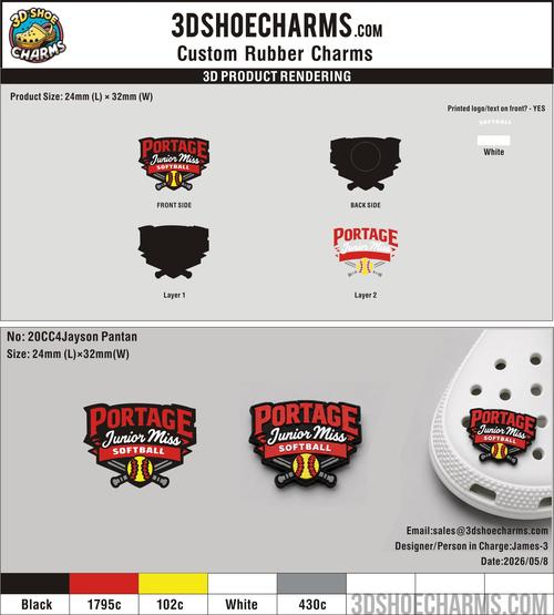 Custom Rubber Clog Charms – 20260512-20