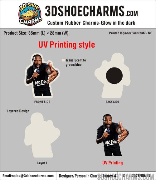 Custom Rubber Clog Charms - 20260527-20