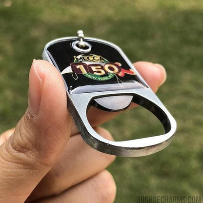 Custom Dog Tag Necklace With Opener