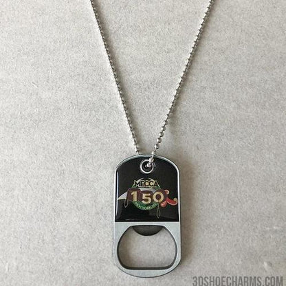 Custom Dog Tag Necklace With Opener