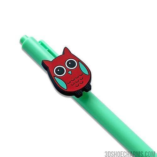 Custom Rubber Pen clip charm