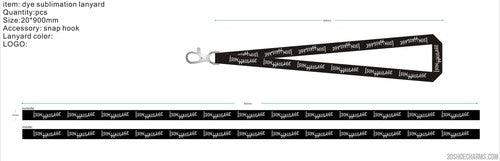 CUSTOM CHARMS WRISTBAND AND LANYARD 21Hayley Ison