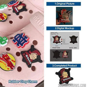 Custom Logo Clog Charms - Set of 5