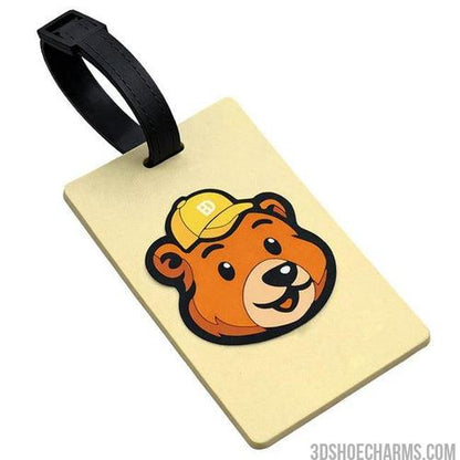 Custom 3D Rubber Luggage Tag – Free Proof & Quote