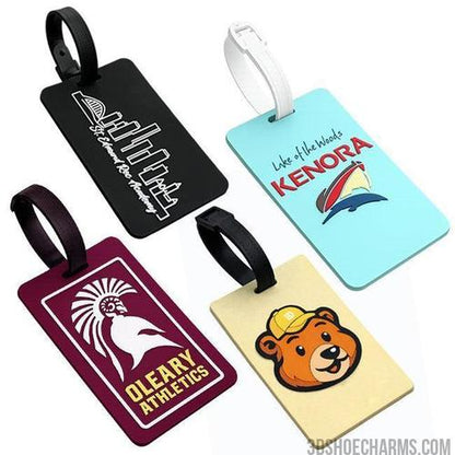 Custom 3D Rubber Luggage Tag – Free Proof & Quote
