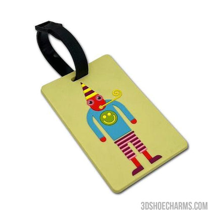 Custom 3D Rubber Luggage Tag